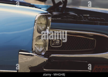 Amerikanische klassische Muscle Cars Stockfoto