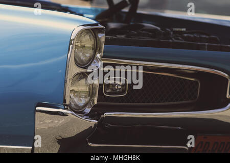 Amerikanische klassische Muscle Cars Stockfoto