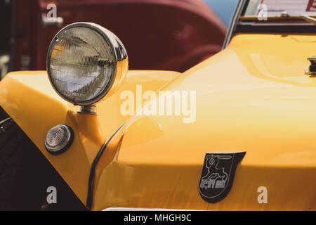 Amerikanische klassische Muscle Cars Stockfoto