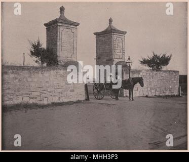 Altes Stadttor, St. Augustine Stockfoto