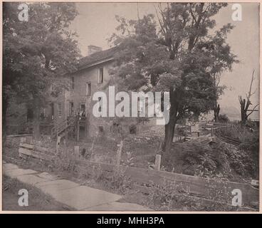 Geburtsort von James G. Blaine, West Brownsville, Stockfoto