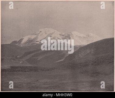Berg Chimborazo in Ecuador Stockfoto