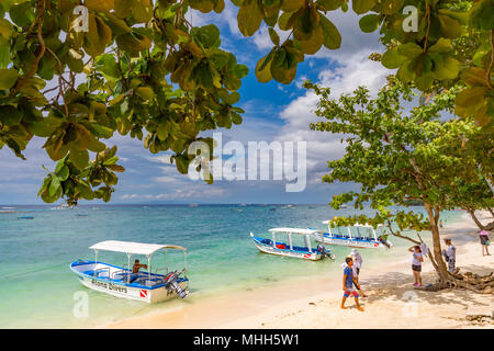 Alona Beach Bohol Philippinen April 20, 2018 Alona Beach Stockfoto