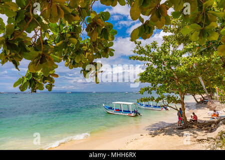Alona Beach Bohol Philippinen April 20, 2018 Alona Beach Stockfoto