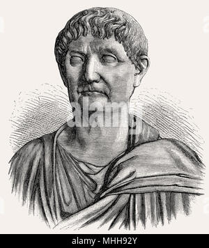 Diokletian oder Diocles, 244 - 312, Römischer Kaiser von 284 bis 305 Stockfoto