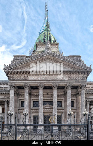 Kuppel des Nationalen Kongress in Buenos Aires Stockfoto