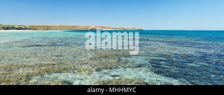 Australien Westküste riesige Panorama Coral Bay Stockfoto