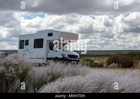 Detail der RV Camper in West Australien Stockfoto