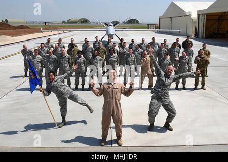 414 ERS Squadron Foto 2018, 30. April 2018. () Stockfoto