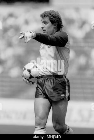 PETER SHILTON ENGLAND & Southampton FC vom 16. Juni 1985 Stockfoto