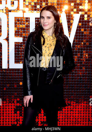 Kat Shoob Besuch des Special Screening von Ich glaube ziemlich auf der Picturehouse Zentrale, Piccadilly, London statt. Stockfoto