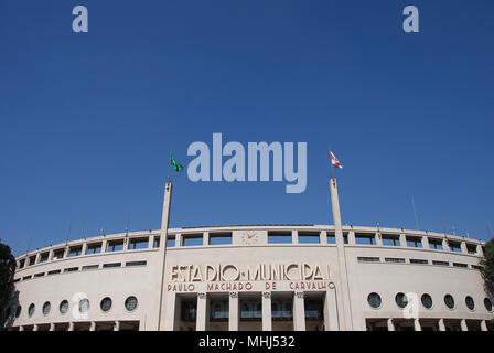 Die Pacaembu-stadion (Estadio Municipal) in Sao Paulo, Brasilien Stockfoto