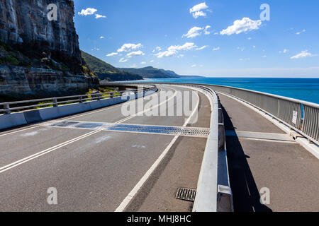 Sea Cliff Bridge-majestätischen Struktur auf Grand Pacific Drive in der Nähe von Sydney, Australien Stockfoto