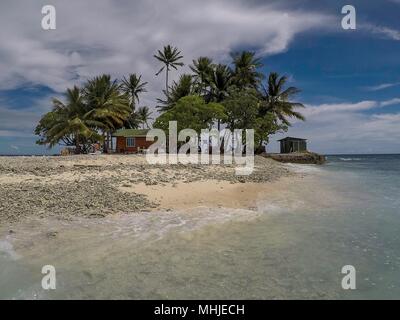 Tropischen Inseln von Truk Lagoon im Südpazifik Stockfoto