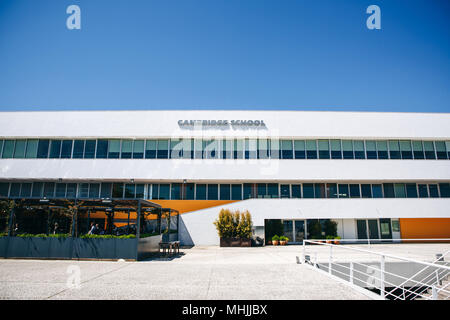 Portugal, Lissabon, 29. April 2018: Cambridge Schule und Bildungssystem Stockfoto