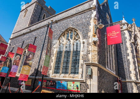 Die Canterbury Tales, Audio-visuelle, Sehenswürdigkeit, St Margarets Street, Canterbury, Kent Stockfoto