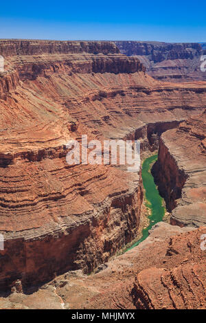 Marble Canyon des Colorado River im Buck farm Canyon Area des Grand Canyon National Park, Arizona Stockfoto