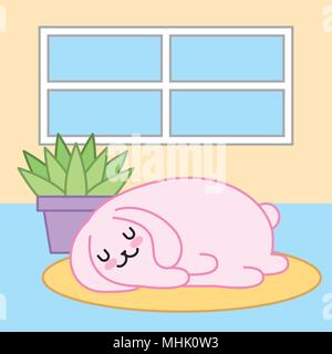 Ostern tag Kawaii Stock Vektor