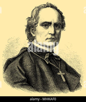 Wilhelm Emmanuel Freiherr von Ketteler (geboren am 25. Dezember 1811, starb am 13. Juli 1877), Stockfoto