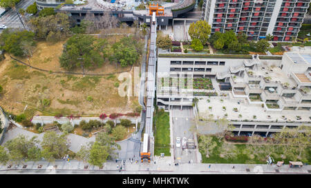 Engel Flug Standseilbahn, Los Angeles, Kalifornien Stockfoto