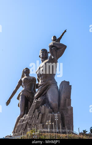 Denkmal in Dakar, Senegal Stockfoto