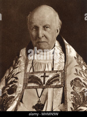 Cosmo Gordon Lang, 1. Baron Lang von Lambeth, Erzbischof von Canterbury (1864-1945), der bei der Krönung von König Georg VI. und Königin Elizabeth am Westminster Abbey am 12. Mai 1937 amtierte. Datum: 1937 Stockfoto