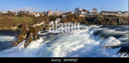 Rheinfall in Schaffhausen, Schweiz Stockfoto