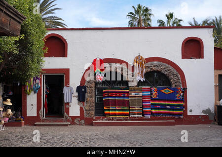 Mexikanische Souvenir shop in Loreto Baja California Stockfoto