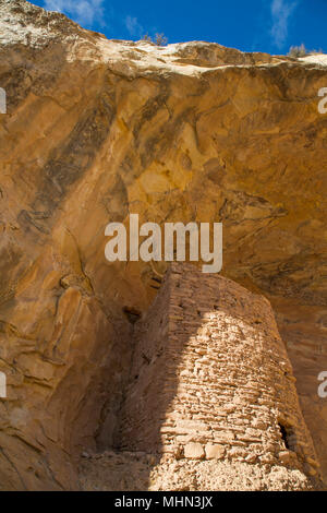 Turm Ruinen, uralten Pueblo, bis zu 1.000 Jahre alt, Bären Ohren National Monument, Utah, USA Stockfoto