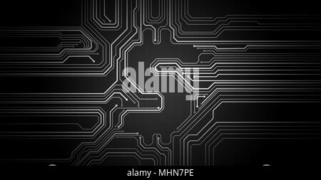 Abstrakte Abbildung: schwarz Dollarzeichen. Konzeptionelle Bild der Wirtschaft Technik, Finanzen, Markt im Internet. Stockfoto