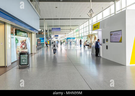 Innenraum der Ebbsfleet International Station Stockfoto