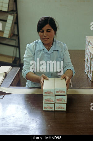 Palästina, Jerusalem Zigarette Unternehmen, das Westjordanland, Ost-jerusalem, Israelisch-palästinensischer Kontrolle Stockfoto