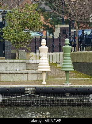 Factory Girls - Entriegelung Salford Quays Stockfoto