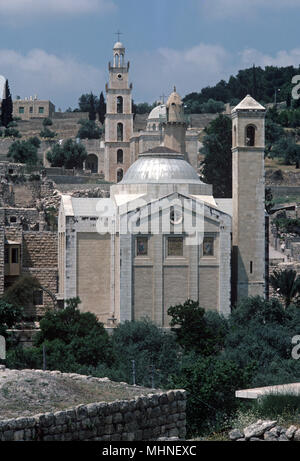 St. Lazarus Römisch-katholischen Kirche, das Westjordanland, Ost-jerusalem, israelisch-palästinensische Behörde Stockfoto