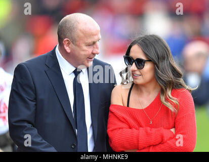 Accrington Stanley's Manager John Coleman Stockfoto