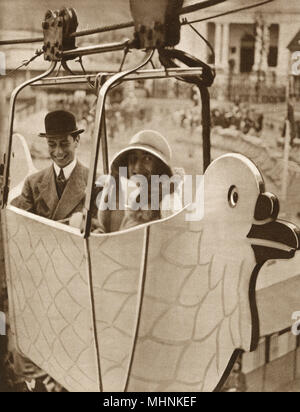 British Empire Exhibition - Herzog und Herzogin von York Stockfoto