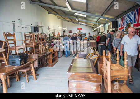 Schnäppchen bei Auktionen Stockfoto