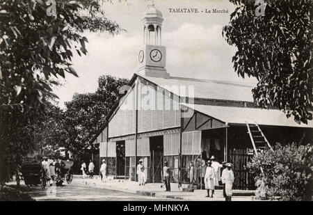 Madagaskar - Tuamasina (Tamatave) - Der Markt Stockfoto