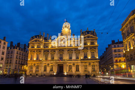 Hotel de Ville (Rathaus) in Lyon, Frankreich Stockfoto