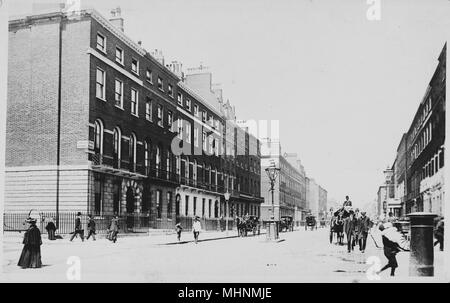 York Place und Crawford Street, Marylebone, London Stockfoto