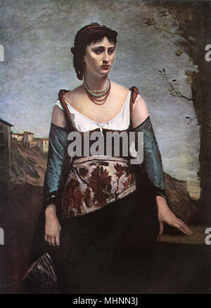 Jean-Baptiste-Camille Corot, 1796 - 1875. Französischer ...