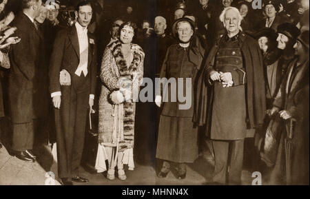 Herzog und Herzogin von York bei einem Konzert der Heilsarmee Stockfoto