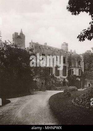 Chateau de Creully, Calvados, Normandie, Frankreich Stockfoto