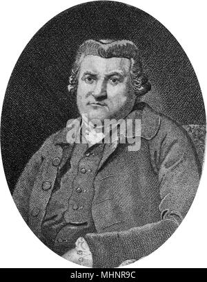 Reverend Thomas Warton - Dichterpreisträger Stockfoto