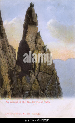 Napes Needle, Great Gable, Keswick, Lake District Stockfoto