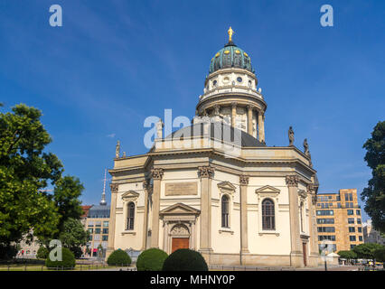 Die neue Kirche, auch Deutscher Dom in Berlin, Deutschland Stockfoto