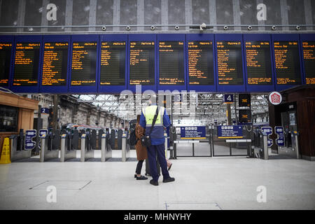 Glasgow in Schottland, Glasgow Central Stockfoto