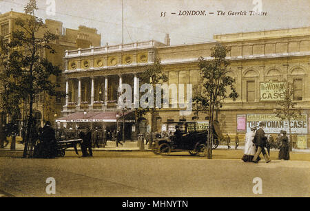 Garrick Theatre, Charing Cross Road, London Stockfoto