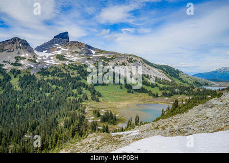 Black Tusk, Garibaldi Provincial Park, British Columbia, Kanada Stockfoto