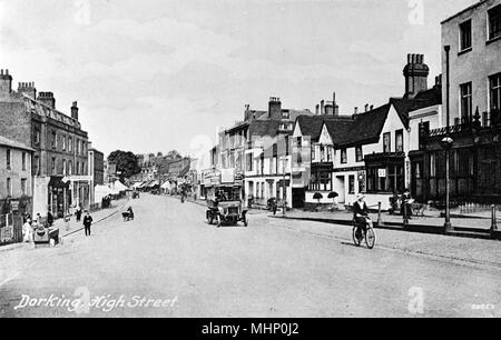 High Street, Dorking, Surrey Stockfoto